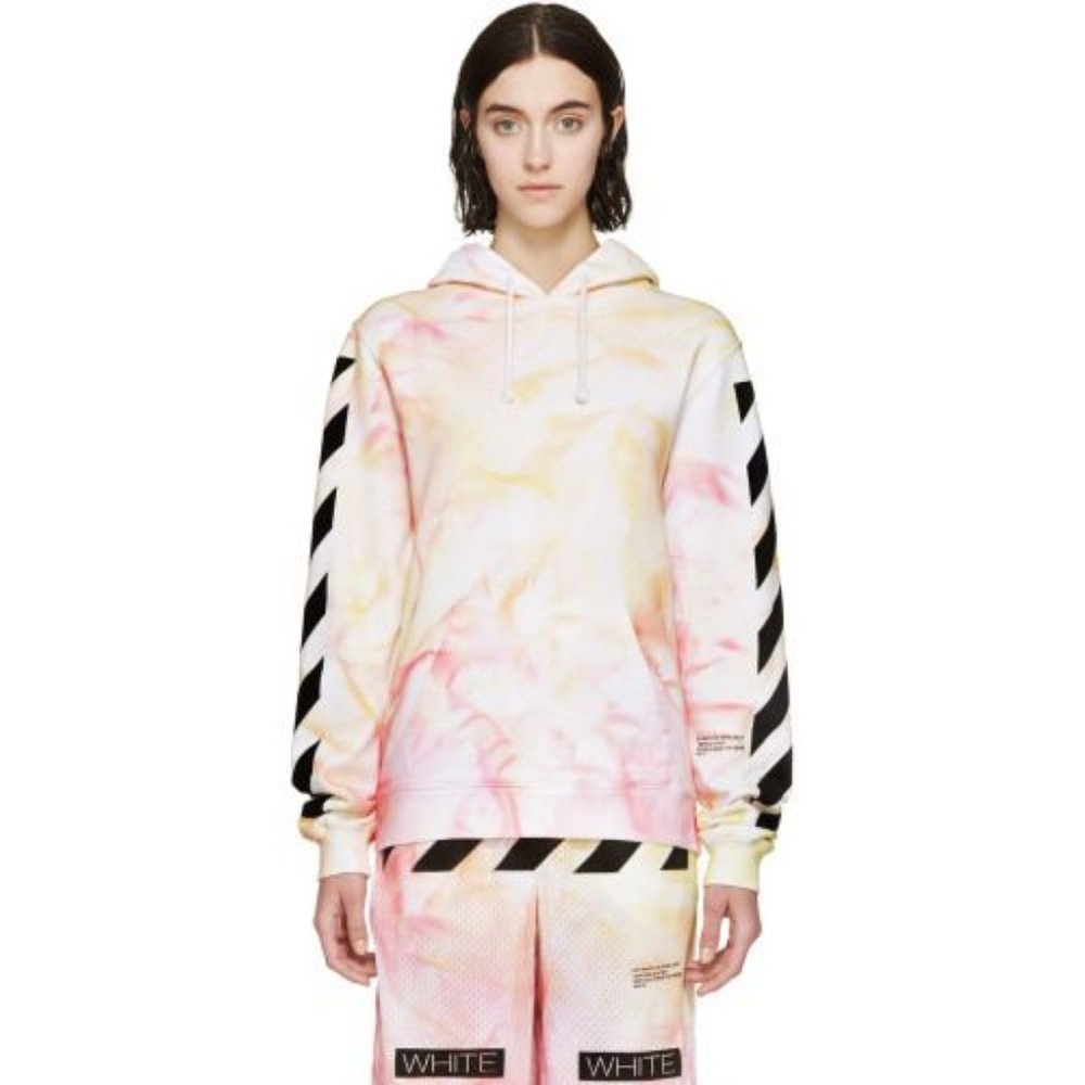 Off-White x Ssense Tie Dye Hoodie